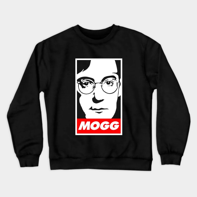 Jacob Rees-Mogg Aesthetic Crewneck Sweatshirt by dumbshirts